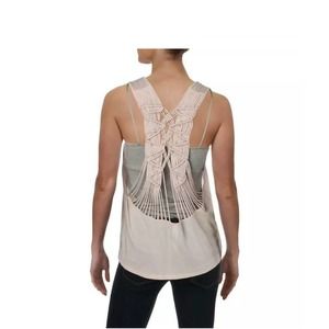 Free People NWT Light Pink Wilder Tank Top Size XS